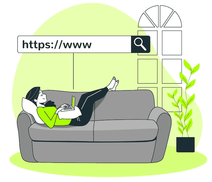 Illustration of SEO-friendly website code with schema markup.