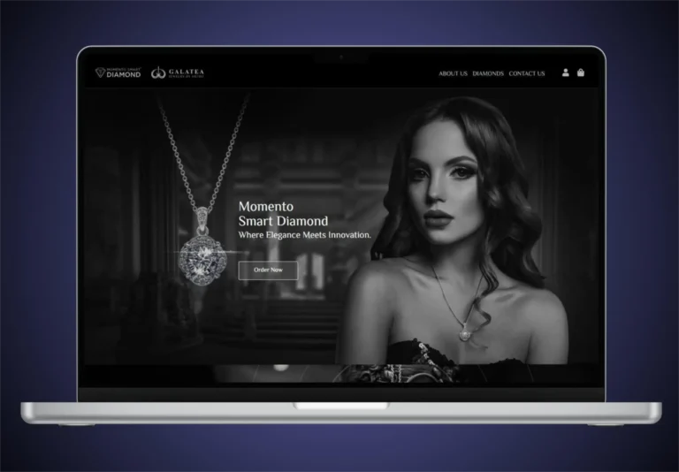 Momento Diamond interactive trading card – limited edition smart art card by Chi Huynh