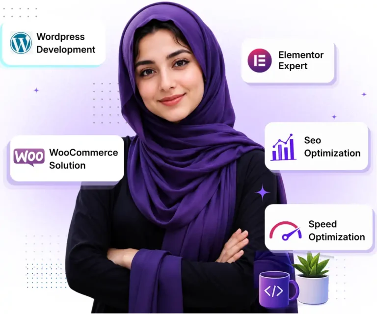 Huma Yaseen WordPress and frontend developer